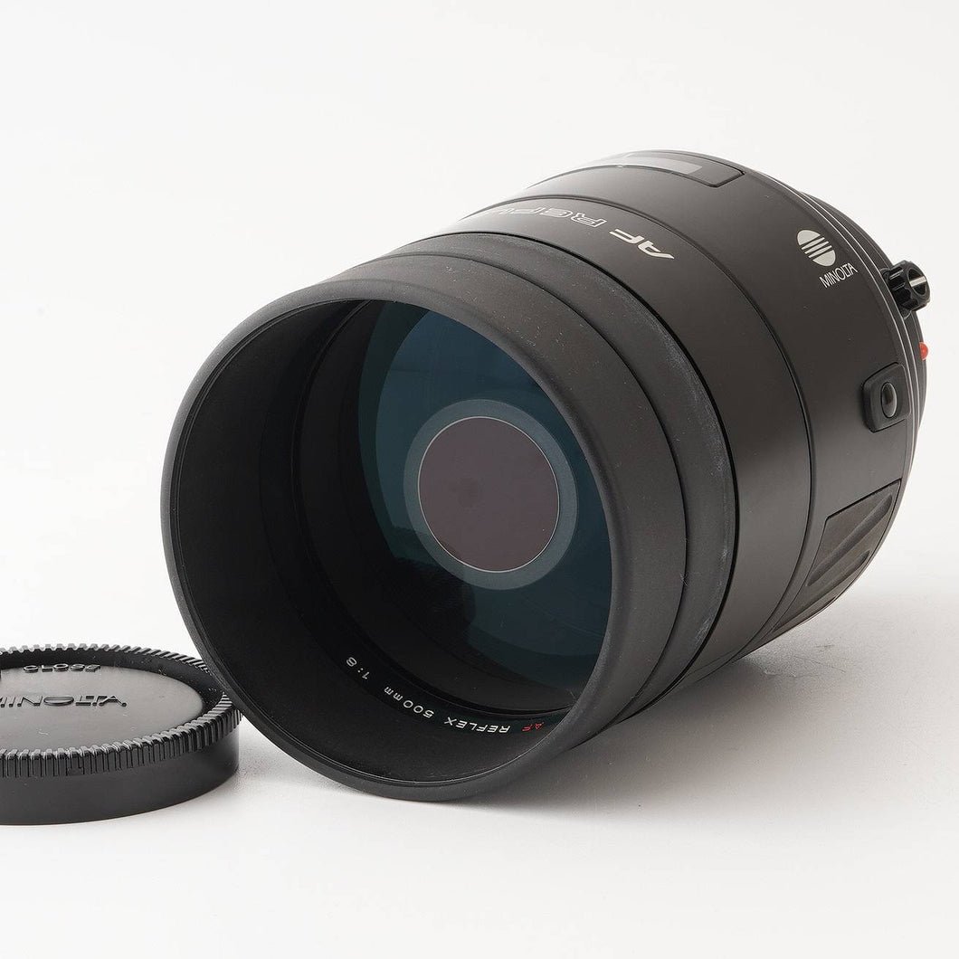 【動確/良品】MINOLTA AF REFLEX 500mm F8 MINOLTA AF REFLEX 500mm F8 - 新潟県で中古カメラ・中古レンズ