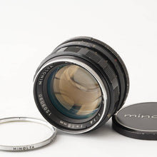 画像をギャラリービューアに読み込む, ミノルタ Minolta AUTO ROKKOR-PF 58mm F1.4 MCマウント
