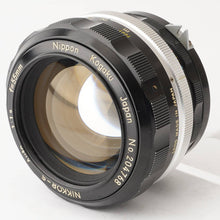 Load image into Gallery viewer, Nikon Non Ai NIKKOR-S Auto 55mm f/1.2 F Mount
