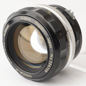 最新の激安 Auto NIKKOR-S 非Ai Nikon ニコン 55mm Fマウント F1.2 レンズ(単焦点)