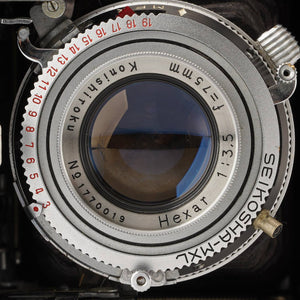 Konishiroku Pearl IV / Hexar 75mm F3.5