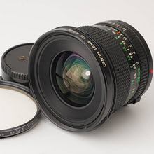 画像をギャラリービューアに読み込む, キヤノン Canon New FD 20mm F2.8

