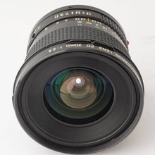 画像をギャラリービューアに読み込む, キヤノン Canon New FD 20mm F2.8
