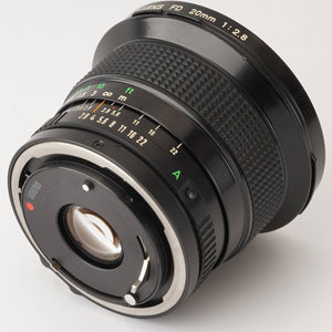 キヤノン Canon New FD 20mm F2.8