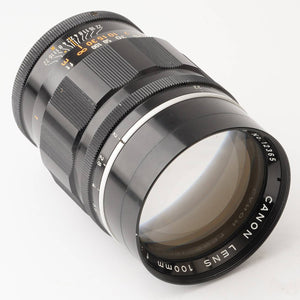 キヤノン Canon LENS 100mm F2 ライカ L39マウント
