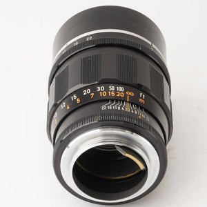 キヤノン Canon LENS 100mm F2 ライカ L39マウント