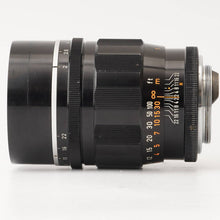 画像をギャラリービューアに読み込む, キヤノン Canon LENS 100mm F2 ライカ L39マウント
