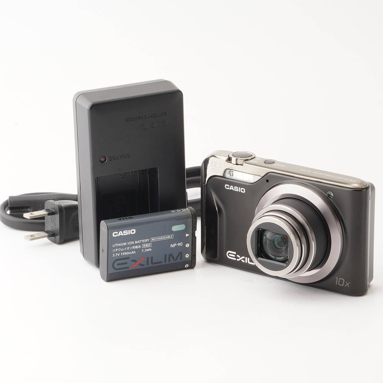 CASIO EXILIM EX-H10 カシオ、「EXILIM Hi-ZOOM EX-H10」黒色