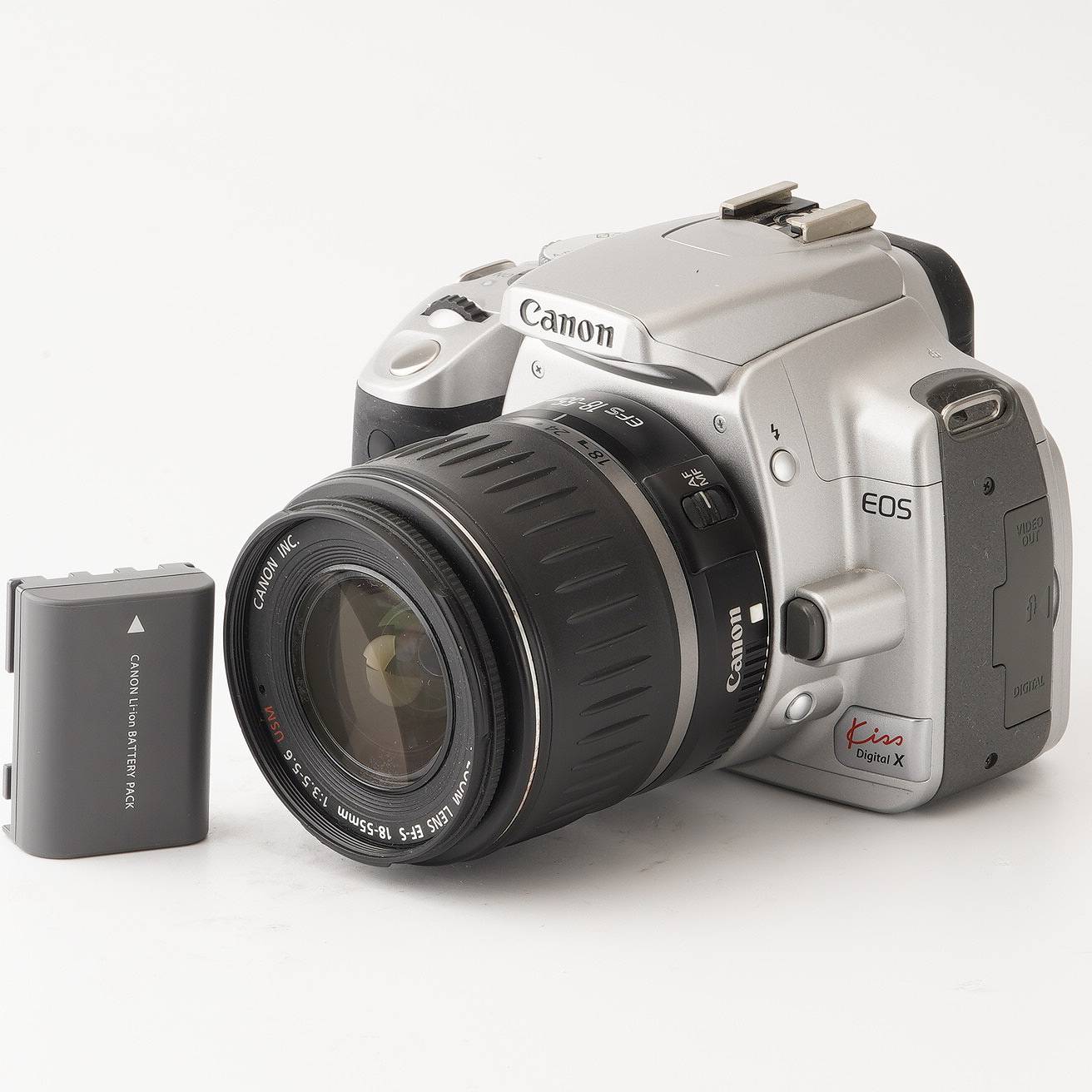 ☆新品同様☆Canon キヤノン EOS Kiss Digital X EF-S 18-55mm F3.5-