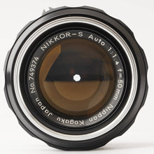 画像をギャラリービューアに読み込む, ニコン Nippon Kogaku NIKKOR-S Auto 50mm F1.4 非Ai
