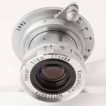 画像をギャラリービューアに読み込む, 小西六 Konishiroku Hexar 50mm F3.5 沈胴 ライカ L39マウント
