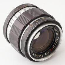 画像をギャラリービューアに読み込む, 東京光学 Tokyo Kogaku Topcor-S 5cm 50mm F2 L39 マウント
