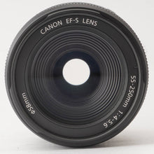 画像をギャラリービューアに読み込む, キヤノン CANON EF-S LENS 55-250mm F4-5.6 IS
