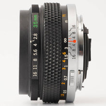 Load image into Gallery viewer, Olympus OM-SYSTEM ZUIKO AUTO-W 35mm f/2.8
