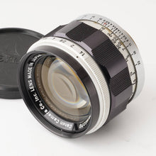 画像をギャラリービューアに読み込む, キヤノン Canon 50mm F1.4 ライカ L39マウント
