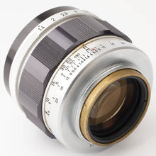画像をギャラリービューアに読み込む, キヤノン Canon 50mm F1.4 ライカ L39マウント
