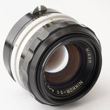 画像をギャラリービューアに読み込む, ニコン Nikon 非AI NIKKOR-S.C Auto 50mm F1.4
