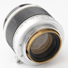 画像をギャラリービューアに読み込む, キヤノン Canon 50mm F1.8 ライカ L39 マウント
