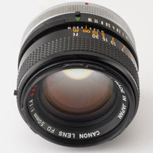 画像をギャラリービューアに読み込む, キヤノン Canon FD 50mm F1.4 S.S.C
