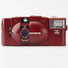 画像をギャラリービューアに読み込む, オリンパス Olympus XA2 ワインレッド/ Electric Flash A11
