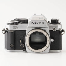 画像をギャラリービューアに読み込む, ニコン Nikon FA ボディ 35mm フィルム一眼レフカメラ
