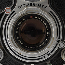 Load image into Gallery viewer, Minolta AUTOCORD Early Model / CHIYOKO ROKKOR 75mm f/3.5
