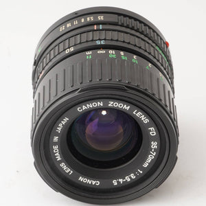 キヤノン Canon Zoom New FD 35-70mm F3.5-4.5