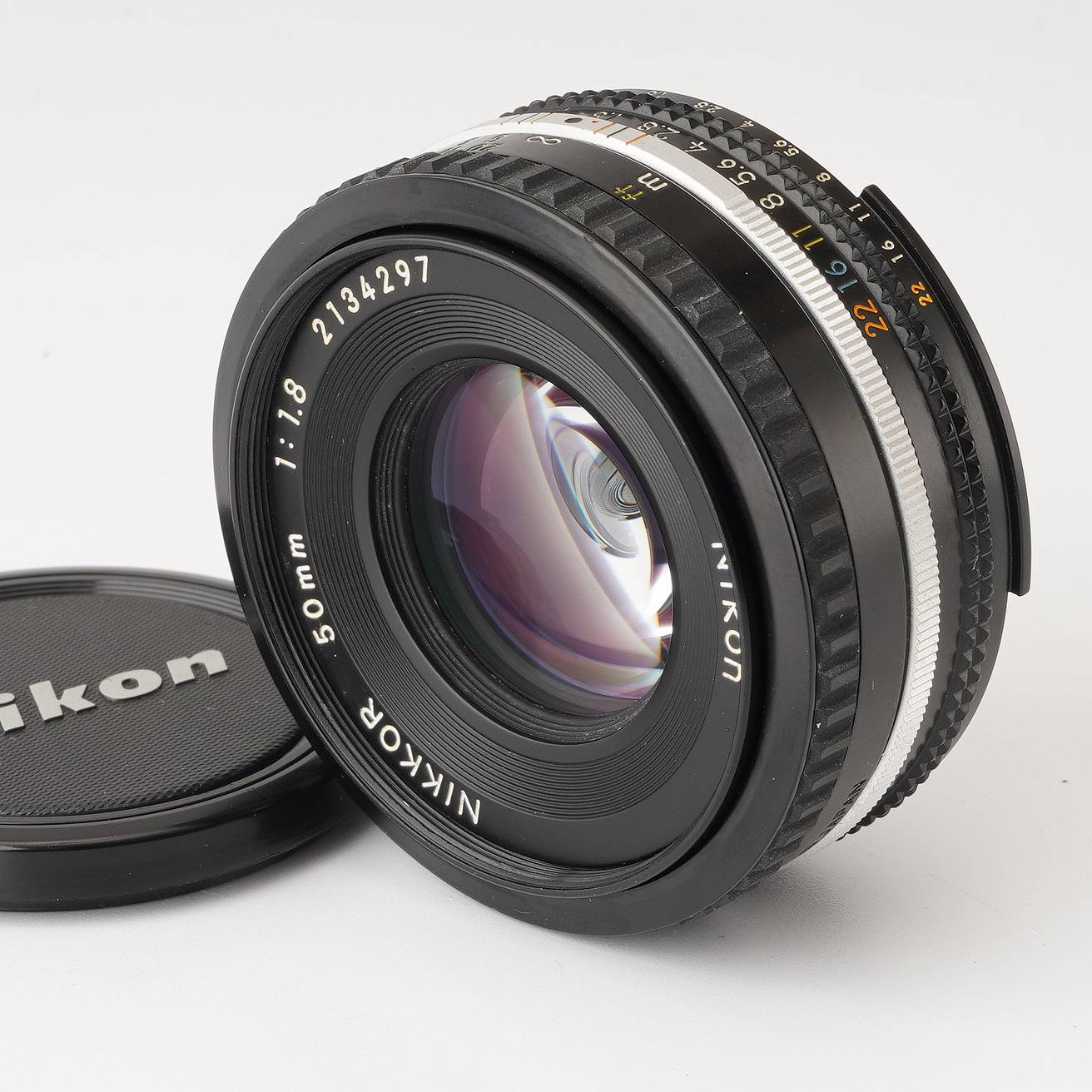 【美品】Nikon Nikkor Ai-s 50mm f1.8 パンケーキ ニコン Nikon Ai-s NIKKOR 50mm F1.8 パンケーキ – Natural Camera