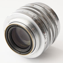 画像をギャラリービューアに読み込む, キヤノン Canon 50mm F1.5 ライカ L39 マウント
