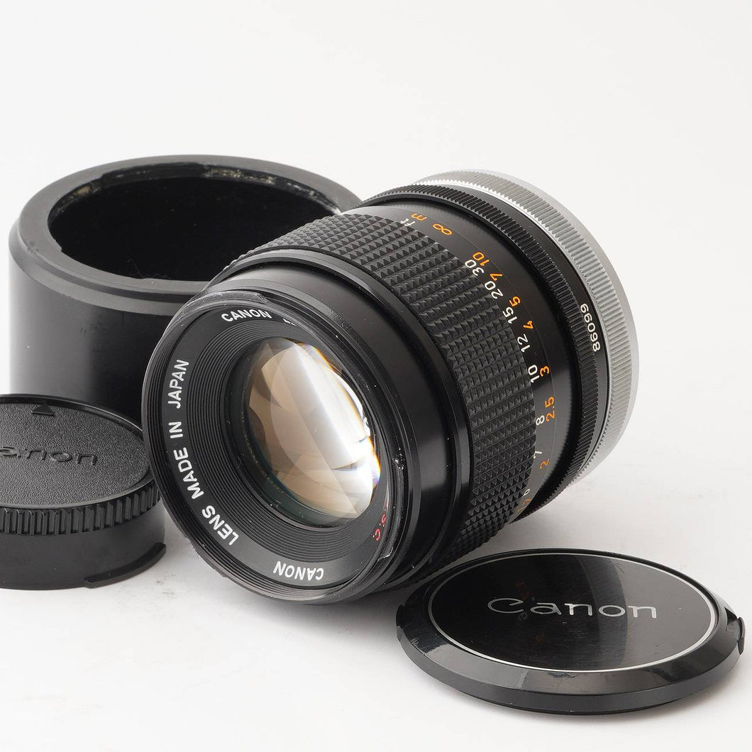 キヤノン Canon FD 100mm F2.8 S.S.C.