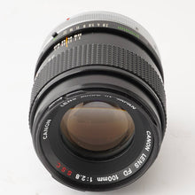 画像をギャラリービューアに読み込む, キヤノン Canon FD 100mm F2.8 S.S.C.
