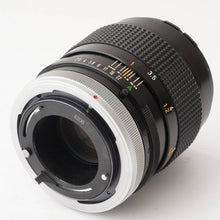 画像をギャラリービューアに読み込む, キヤノン Canon FD 100mm F2.8 S.S.C.
