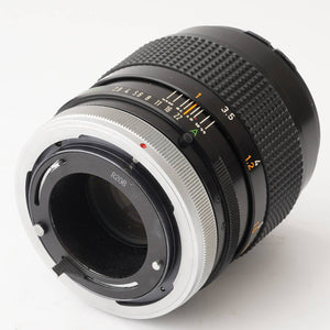 キヤノン Canon FD 100mm F2.8 S.S.C.