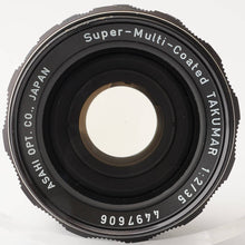 Load image into Gallery viewer, Asahi Pentax SMC Takumar 35mm f/2 M42
