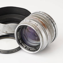 画像をギャラリービューアに読み込む, キヤノン Canon 50mm F1.8 ライカ L39マウント
