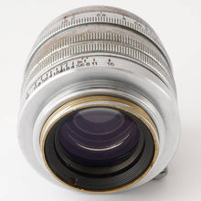 画像をギャラリービューアに読み込む, キヤノン Canon 50mm F1.8 ライカ L39マウント
