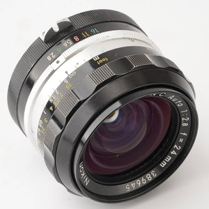 Nikon NIKKOR N C Auto 24mm f/2.8 Non Ai F Mount