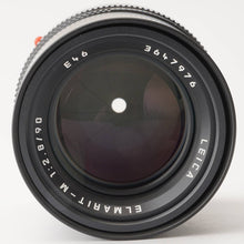 画像をギャラリービューアに読み込む, ライカ Leica ELMARIT M 90mm F2.8 E46 Mマウント
