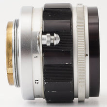 画像をギャラリービューアに読み込む, キヤノン Canon 50mm F1.4 ライカ L39 マウント

