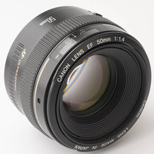 画像をギャラリービューアに読み込む, キヤノン Canon EF 50mm F1.4 USM
