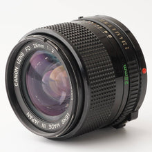 画像をギャラリービューアに読み込む, キヤノン Canon New FD 28mm F2
