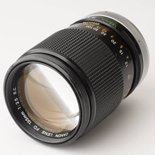 画像をギャラリービューアに読み込む, キヤノン Canon FD 135mm F2.5 S.C.
