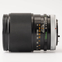 画像をギャラリービューアに読み込む, キヤノン Canon FD 135mm F2.5 S.C.
