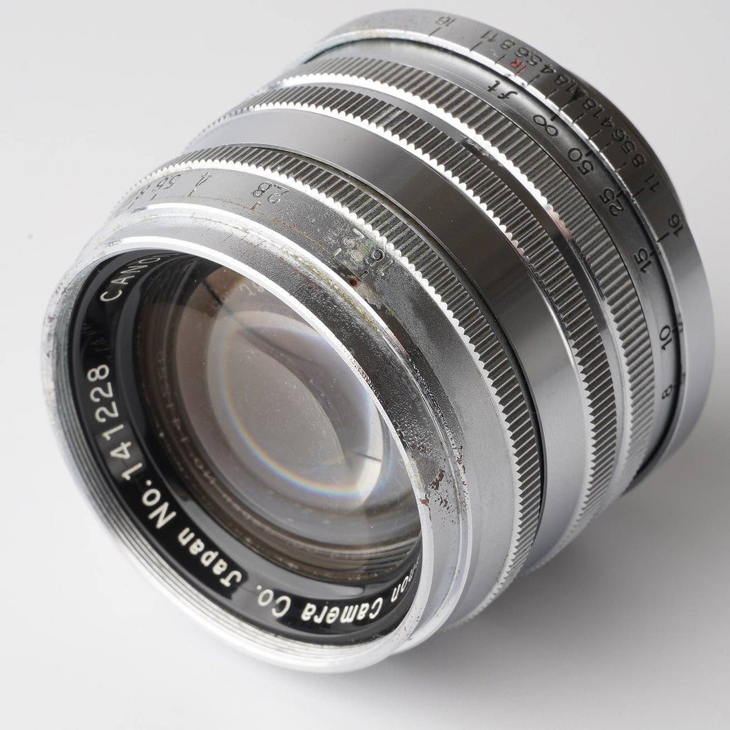 キヤノン Canon 50mm F1.8 ライカ L39 マウント