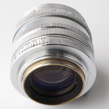 画像をギャラリービューアに読み込む, キヤノン Canon 50mm F1.8 ライカ L39 マウント
