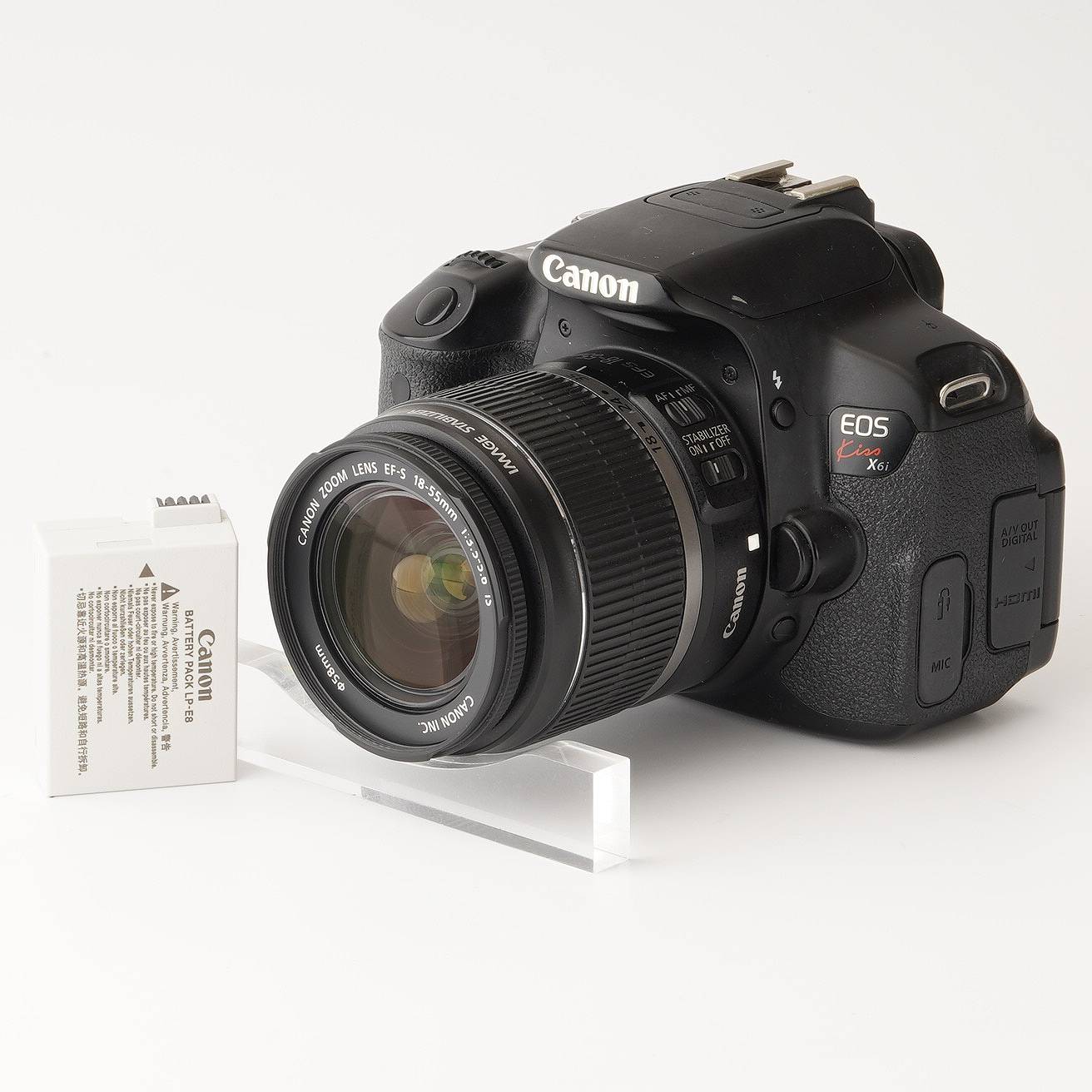 Canon EOS Kiss X6i / Canon Zoom Lens EF S 18-55mm f/3.5-5.6 IS