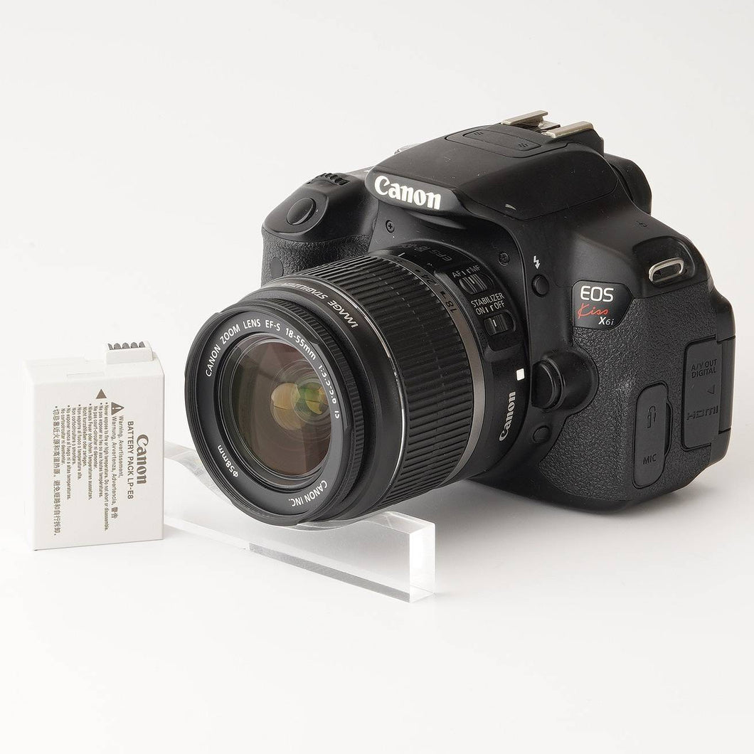 Canon EOS Kiss X6i / Canon Zoom Lens EF S 18-55mm f/3.5-5.6 IS