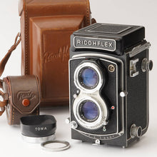 画像をギャラリービューアに読み込む, リコー Ricoh RICOHFLEX New Dia ニューダイヤ / RICONAR F3.5 8cm 80mm
