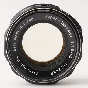 Pentax Asahi Super Takumar 55mm f/1.8 M42 Mount
