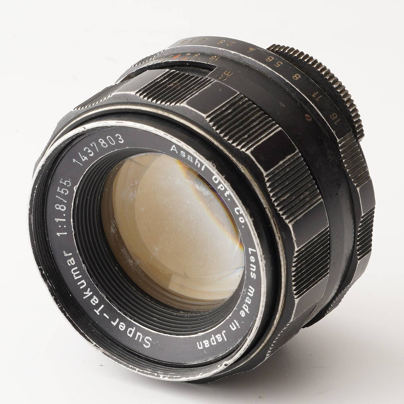 ペンタックス Pentax Asahi Super Takumar 55mm F1.8 M42